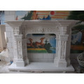 modern home decor stone carving marble fireplace mantels